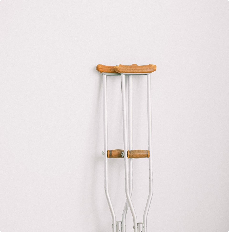 Leg Crutches